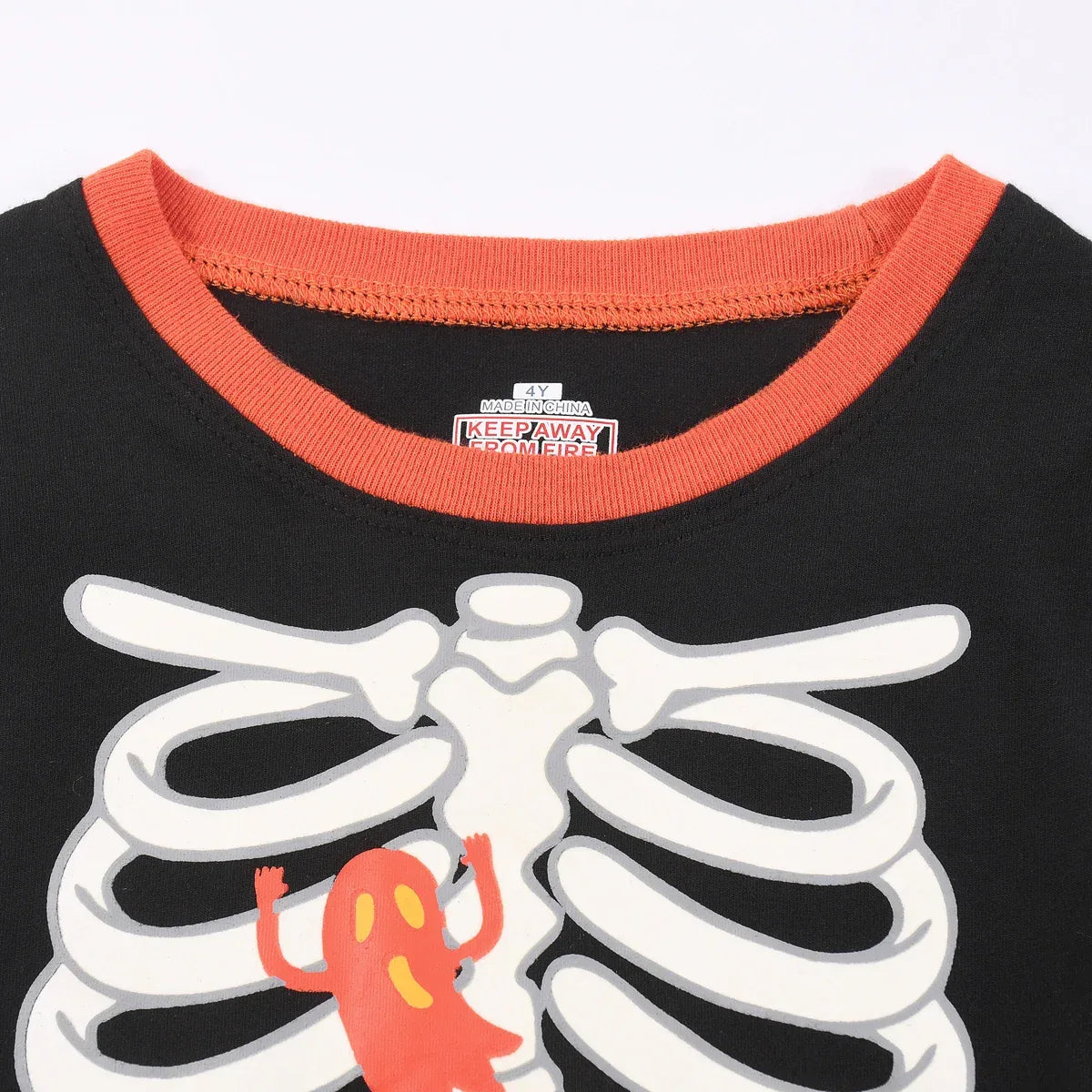 Premium Pajama Set Halloween Themed Glow In The Dark For Boys Aged 2 To 9 - ToylandEU