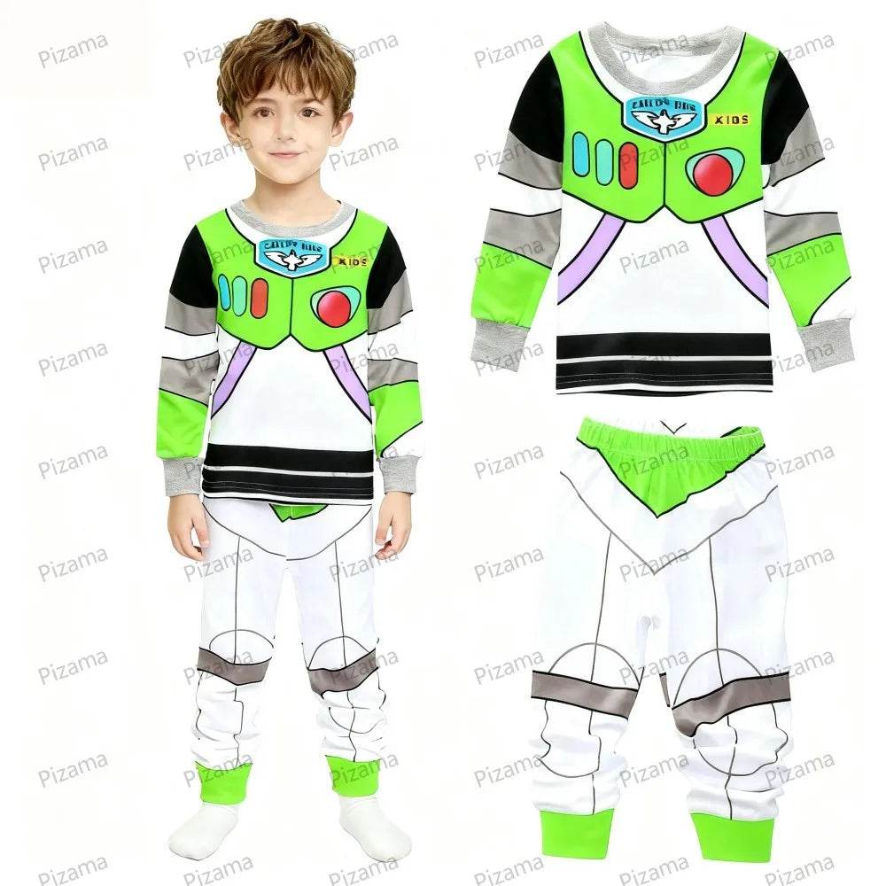 Premium Pajama Sets 100 Percent Cotton Pixar McQueen Print For Boys Aged 2 To 7 Years Disney Sleepwear - ToylandEU