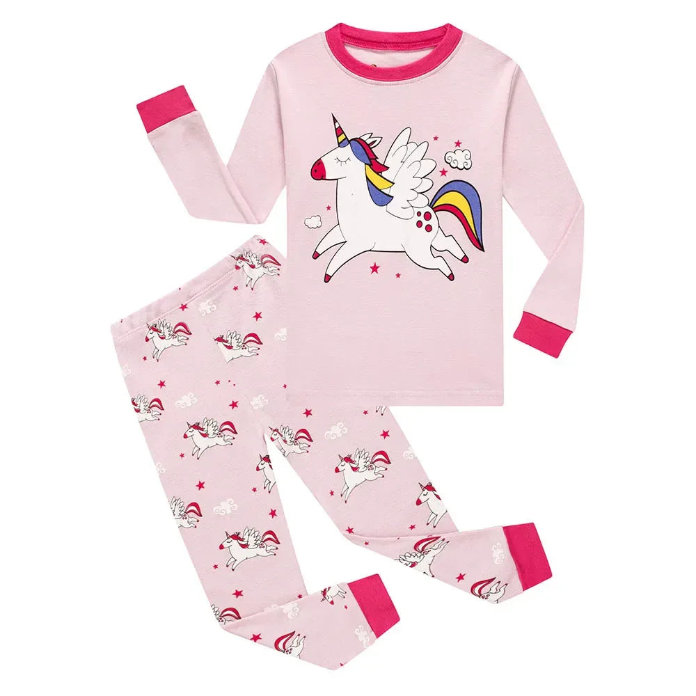 Premium Pajama Sets Animal Cartoon One Hundred Percent Cotton For Boys - ToylandEU