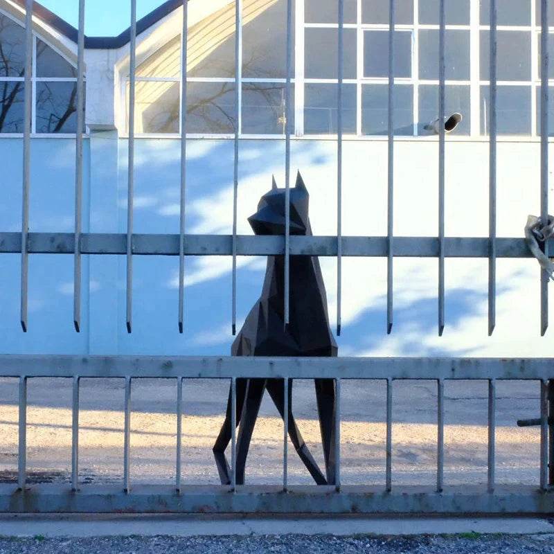 Premium Papercraft Model Cardboard Doberman 3D Home Decor - ToylandEU