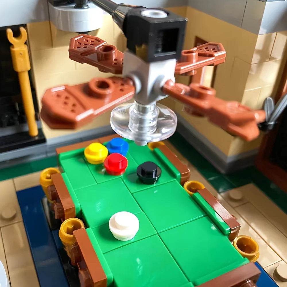 Premium Parisian Restaurant Street View Block Set For All - ToylandEU