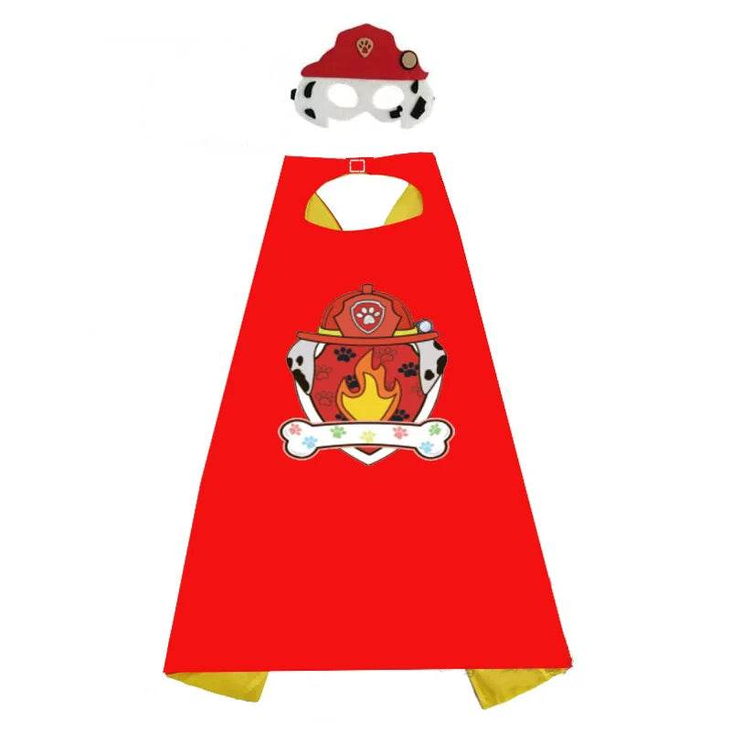 Premium Paw Patrol Cloak Mask Set 70cm For Kids Cosplay - ToylandEU