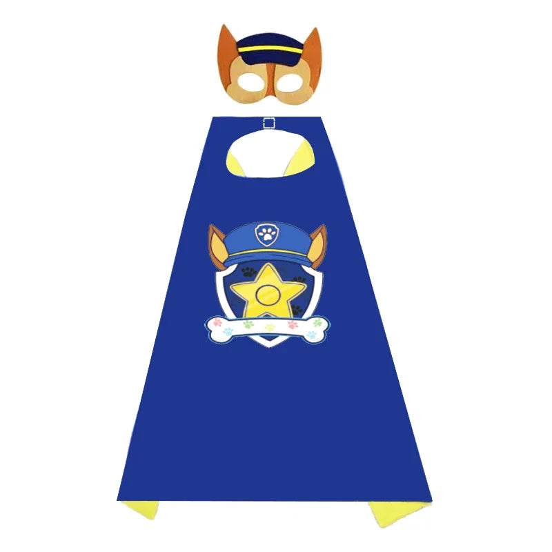 Premium Paw Patrol Cloak Mask Set 70cm For Kids Cosplay - ToylandEU