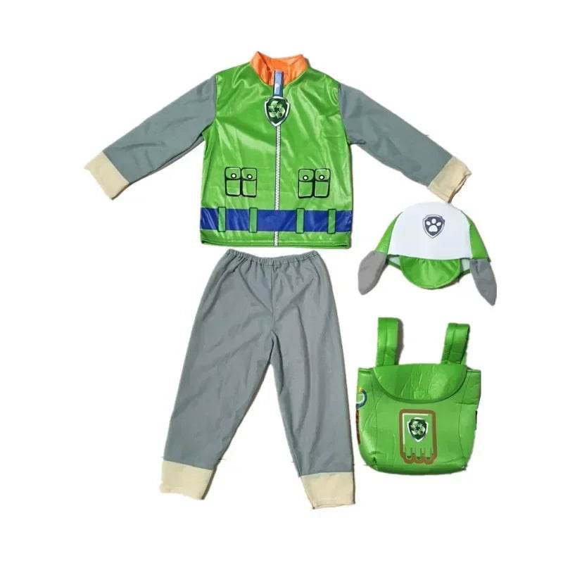 Premium Paw Patrol Kids Costume Top Pants Backpack Cosplay - ToylandEU