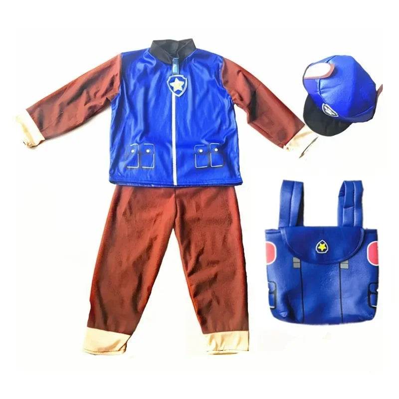 Premium Paw Patrol Kids Costume Top Pants Backpack Cosplay - ToylandEU