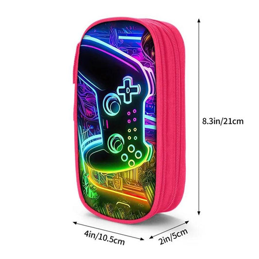 Premium Pen Case Double Layered GamePad 3D Cartoon For Kids - ToylandEU