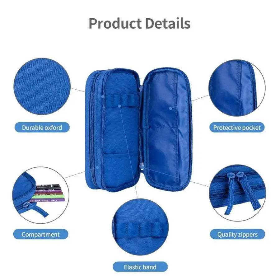  Premium Pen Case 21cm Double Layered 3D Toyland EU -  ToylandEU™