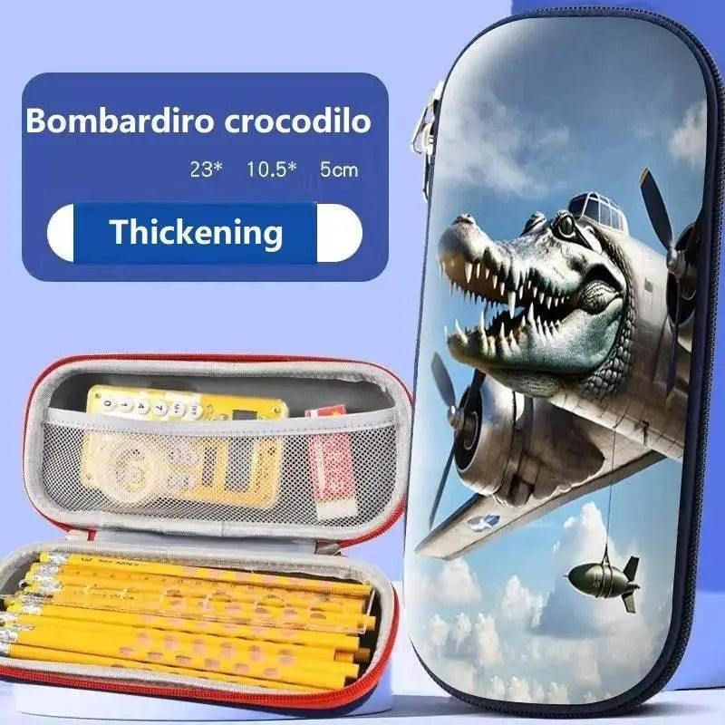  Premium Pencil Bag Italian Theme 2 Layer Toyland EU -  ToylandEU™