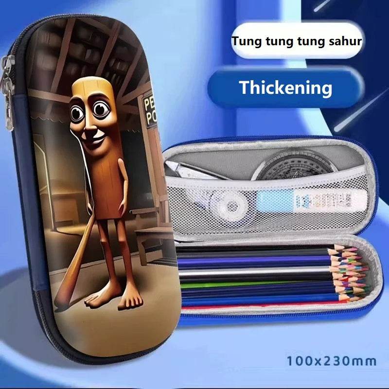 Premium Pencil Bag Italian Theme Multi Layer Bag For School - ToylandEU