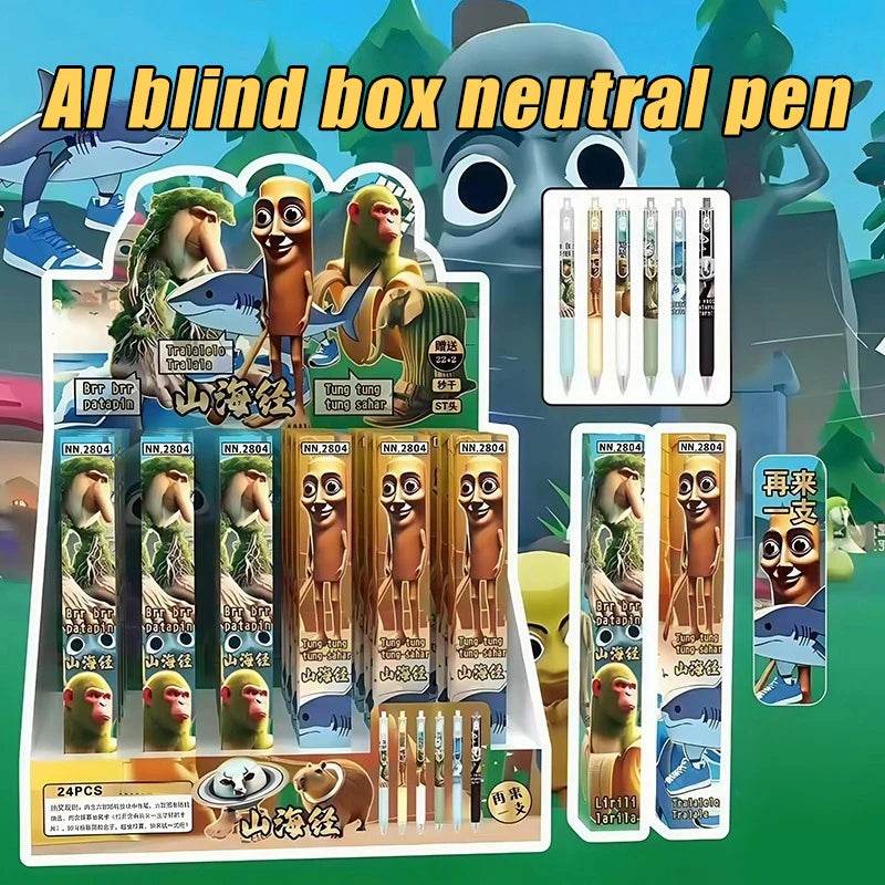 Premium Pencil Bag Italian Theme Multi Layer Bag For School - ToylandEU