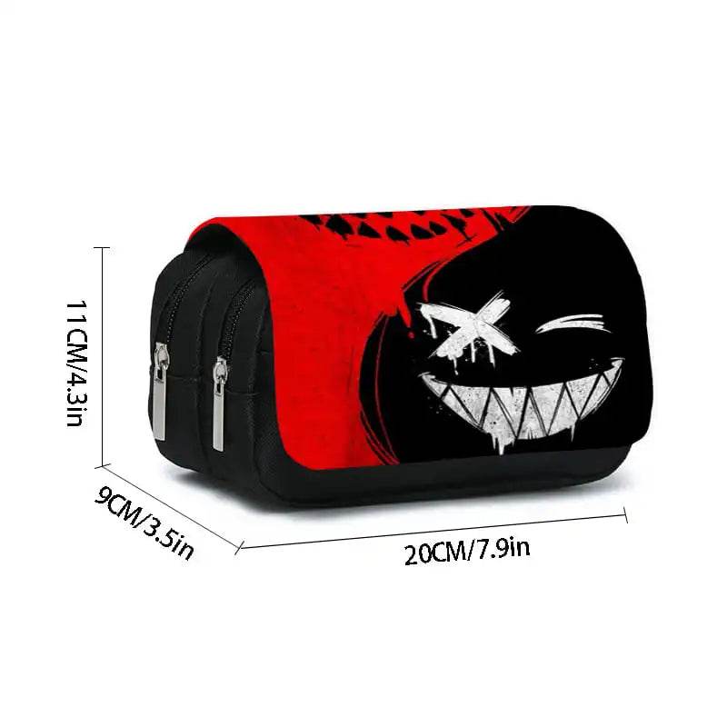 Premium Pencil Case Evil Head Double Flip Cartoon For Kids - ToylandEU