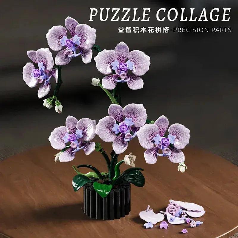  Premium Phalaenopsis Orchid Block Set 619pcs Toyland EU -  ToylandEU™