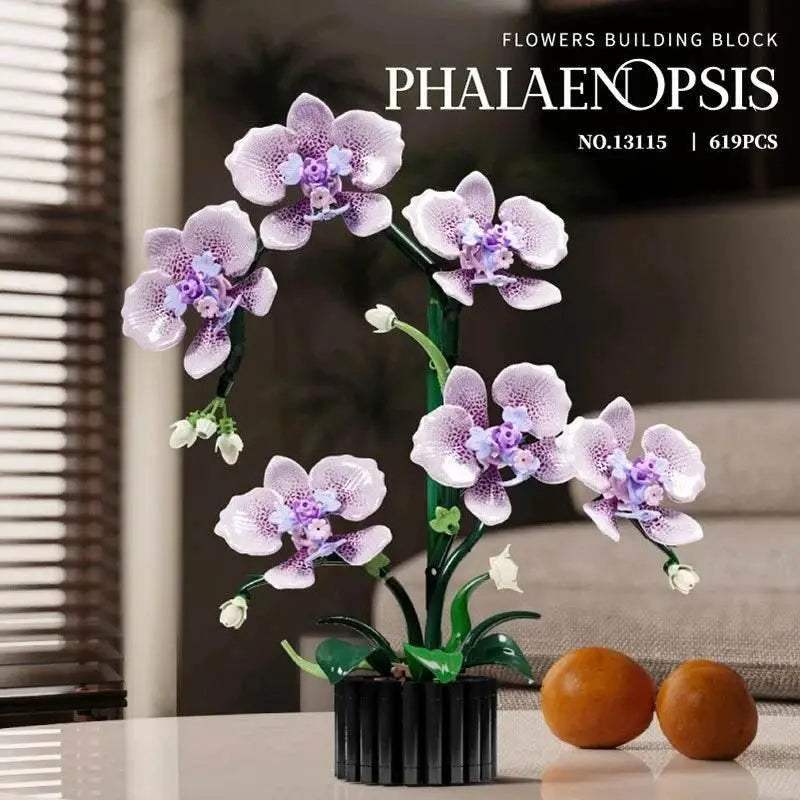  Premium Phalaenopsis Orchid Block Set 619pcs Toyland EU -  ToylandEU™