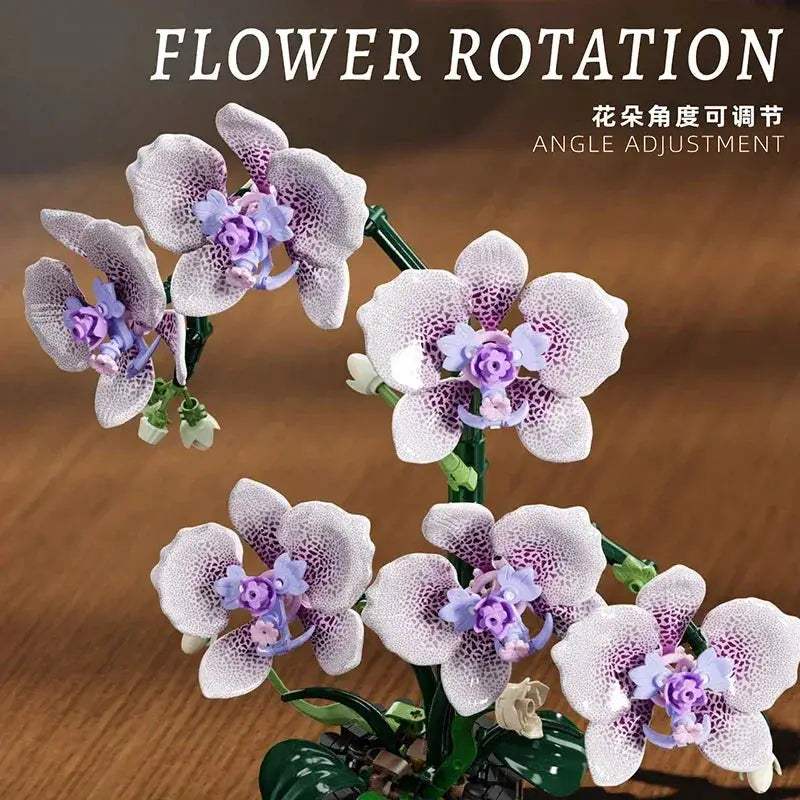  Premium Phalaenopsis Orchid Block Set 619pcs Toyland EU -  ToylandEU™