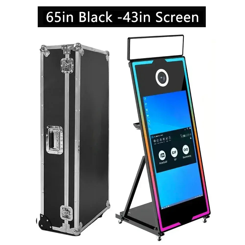 Premium Photo Booth Selfie Mirror With RGB Lighting - ToylandEU