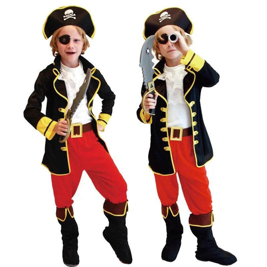 Premium Pirate Costume Set For Boys With Headgear Included - ToylandEU