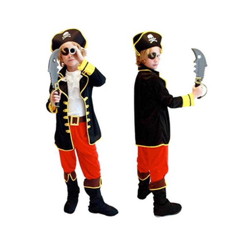 Premium Pirate Costume Set For Boys With Headgear Included - ToylandEU