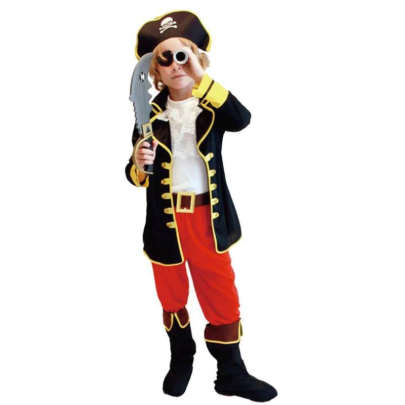 Premium Pirate Costume Set For Boys With Headgear Included - ToylandEU