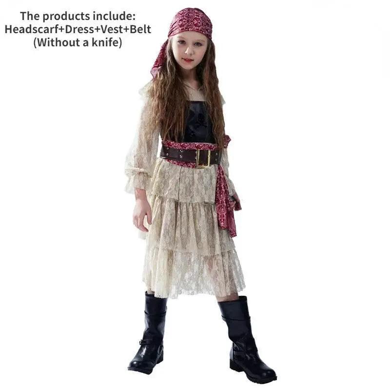  Premium Pirate Skirt Costume Lace Detail Toyland EU -  ToylandEU™