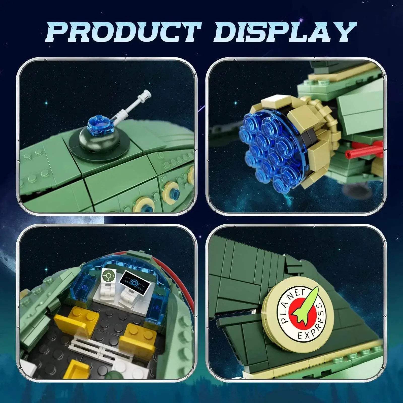  Premium Planet Express Ship 928 Building Kit Toyland EU -  ToylandEU™