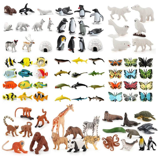 Premium Plastic Animal Figurines Ocean Life For Kids - ToylandEU