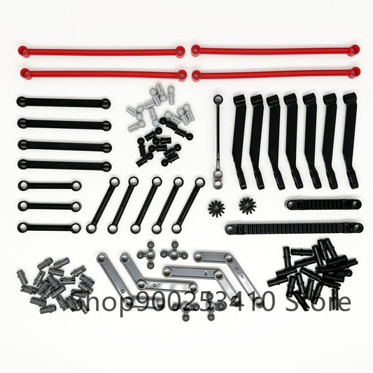 Premium Plastic Building Blocks Car Gear Liftarm Set DIY - ToylandEU