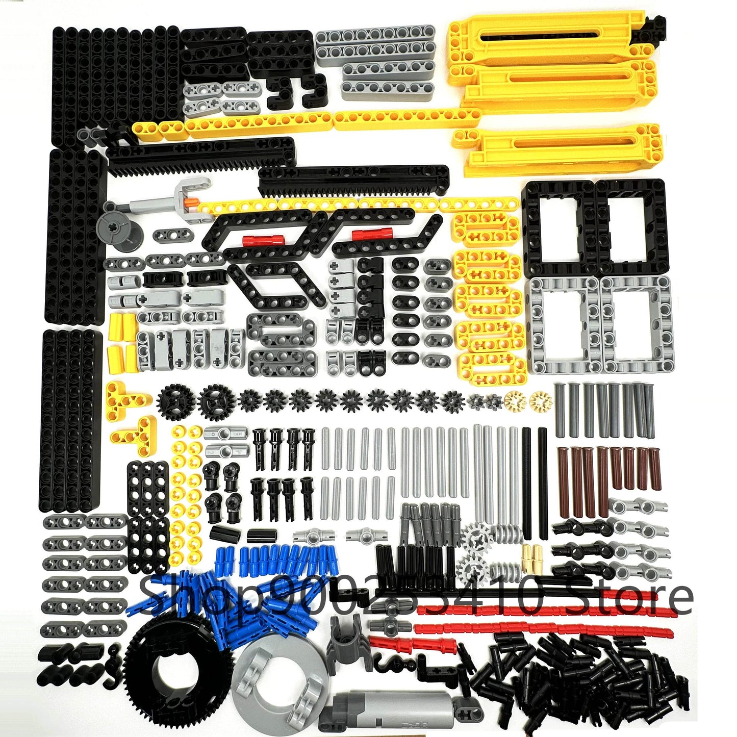 Premium Plastic Building Blocks Car Gear Liftarm Set DIY - ToylandEU