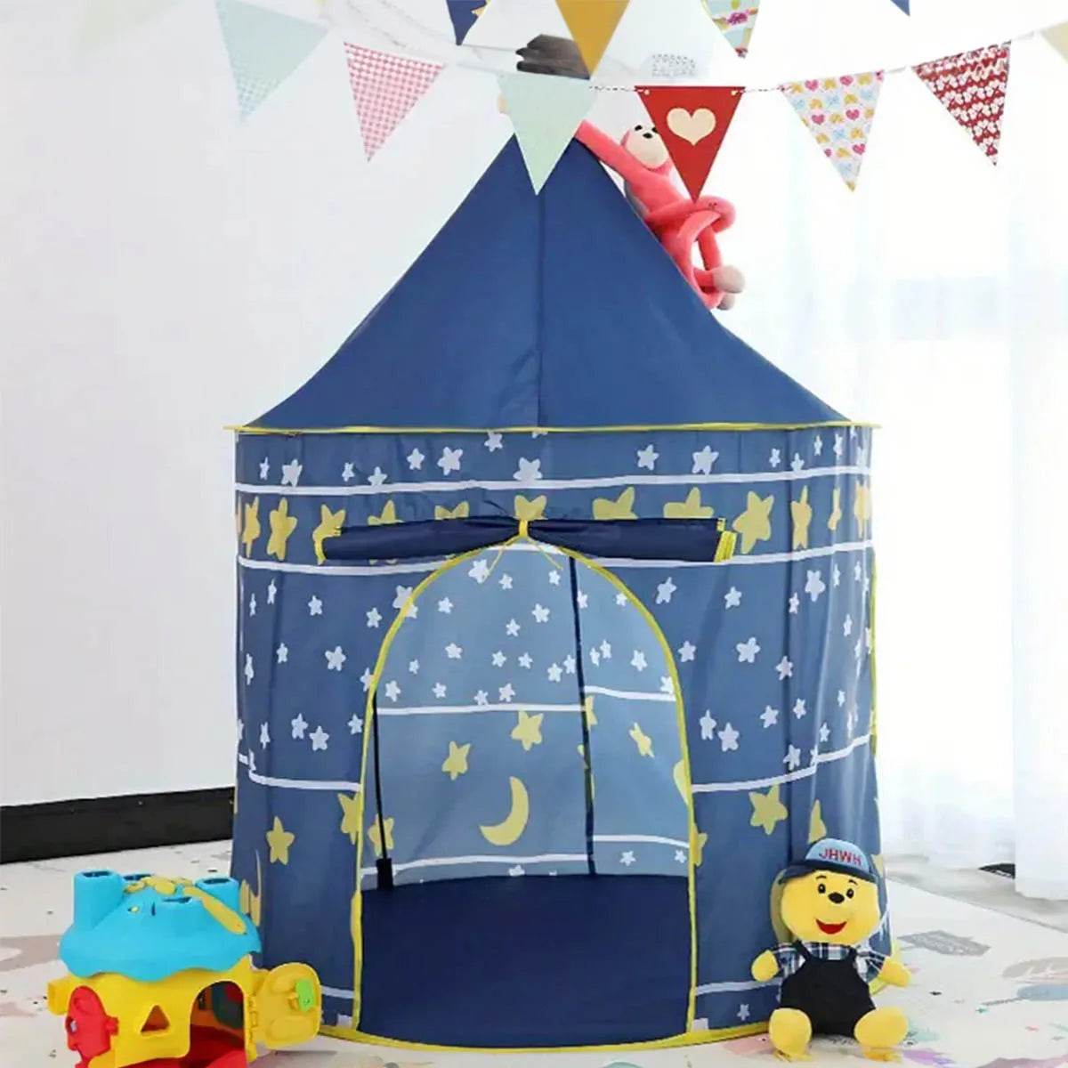 Premium Play Tent Night Sky Design For Boys And Girls - ToylandEU