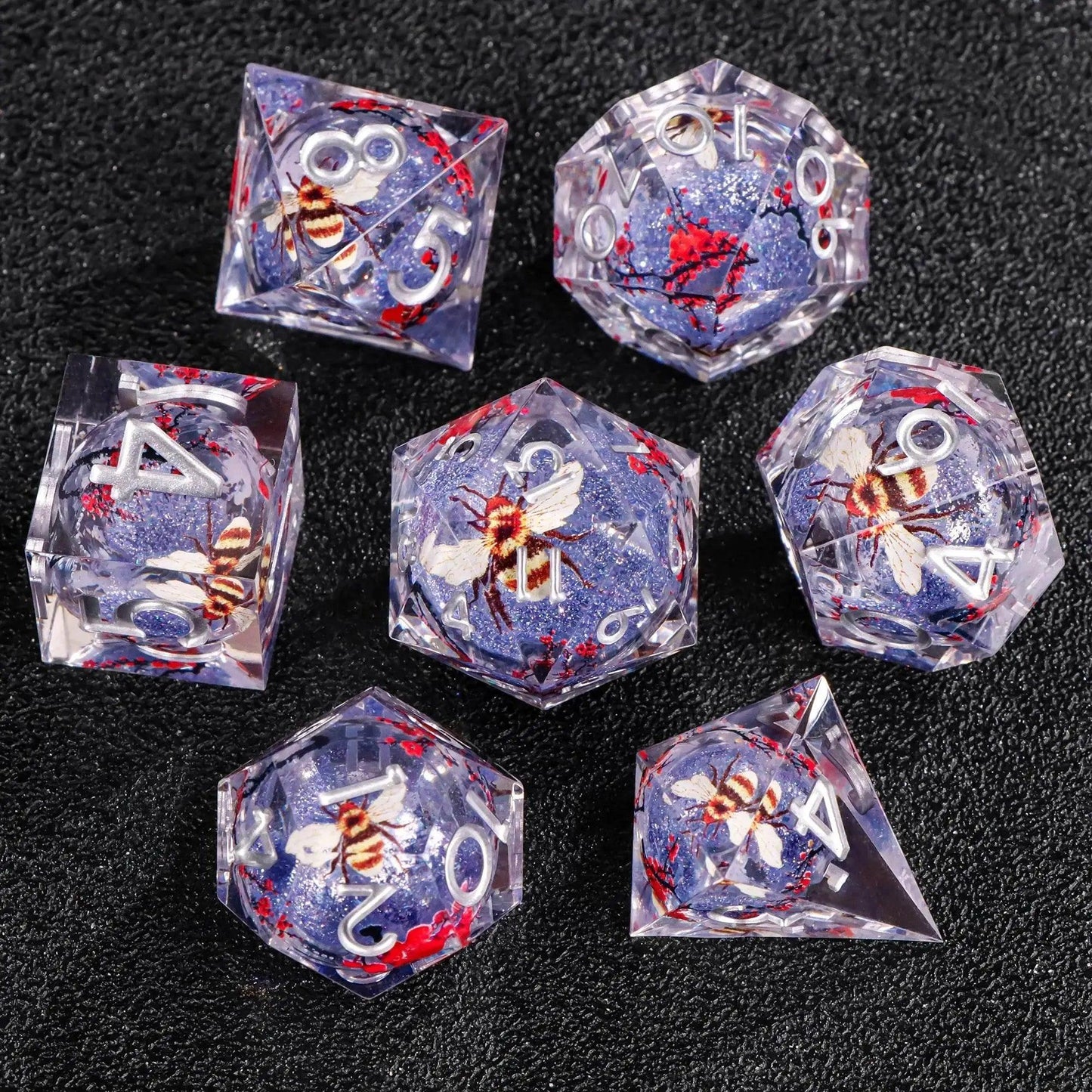  Premium Plum Blossom Polyhedral Dice Set for Dungeons and Dragons -  ToylandEU™