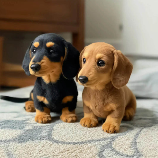 Premium Plush Dog Stuffed Animal Velour Toy For Kids - ToylandEU