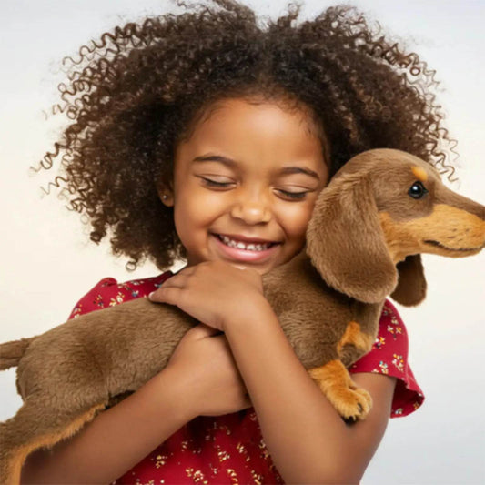 Premium Plush Dog Stuffed Animal Velour Toy For Kids - ToylandEU