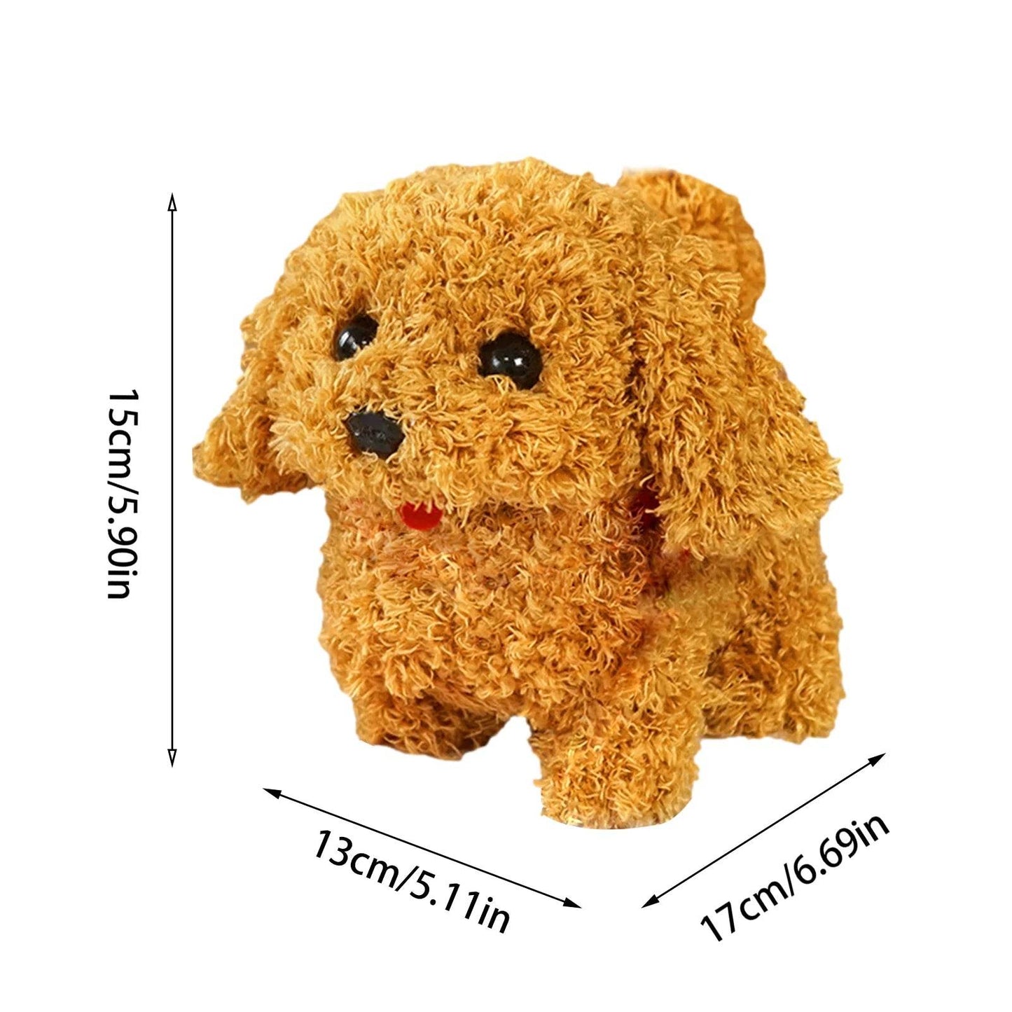 Premium Plush Pet Toy Barking Dog Battery Operated For Kids - ToylandEU