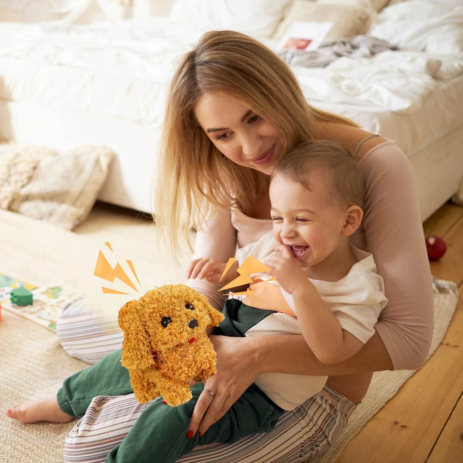 Premium Plush Pet Toy Barking Dog Battery Operated For Kids - ToylandEU