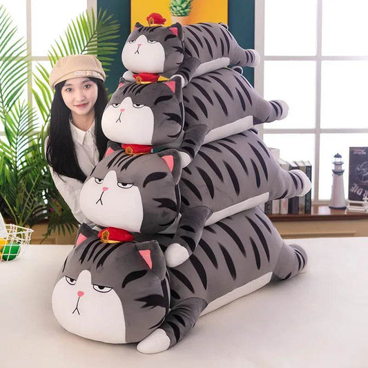 Premium Plush Pillow Emperor Cat Long Pillow For Room Decor - ToylandEU