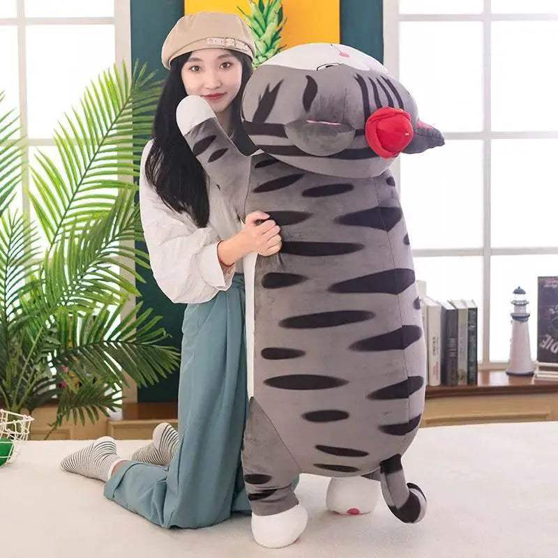 Premium Plush Pillow Emperor Cat Long Pillow For Room Decor - ToylandEU