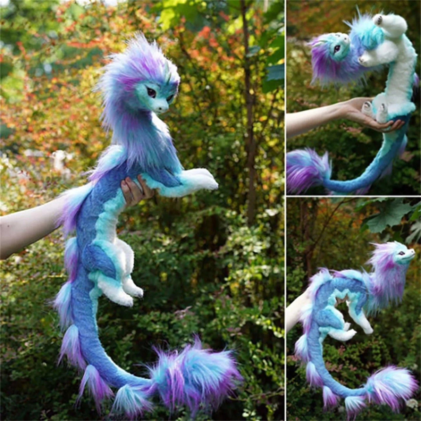 Premium Plush Toy Blue Dragon 60Cm For Kids Birthday Gift And Home Decor Collectible - ToylandEU