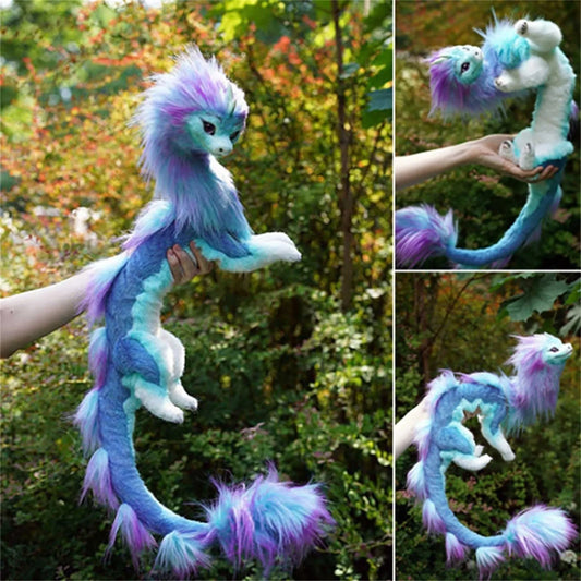 Premium Plush Toy Blue Dragon 60Cm For Kids Birthday Gift And Home Decor Collectible - ToylandEU