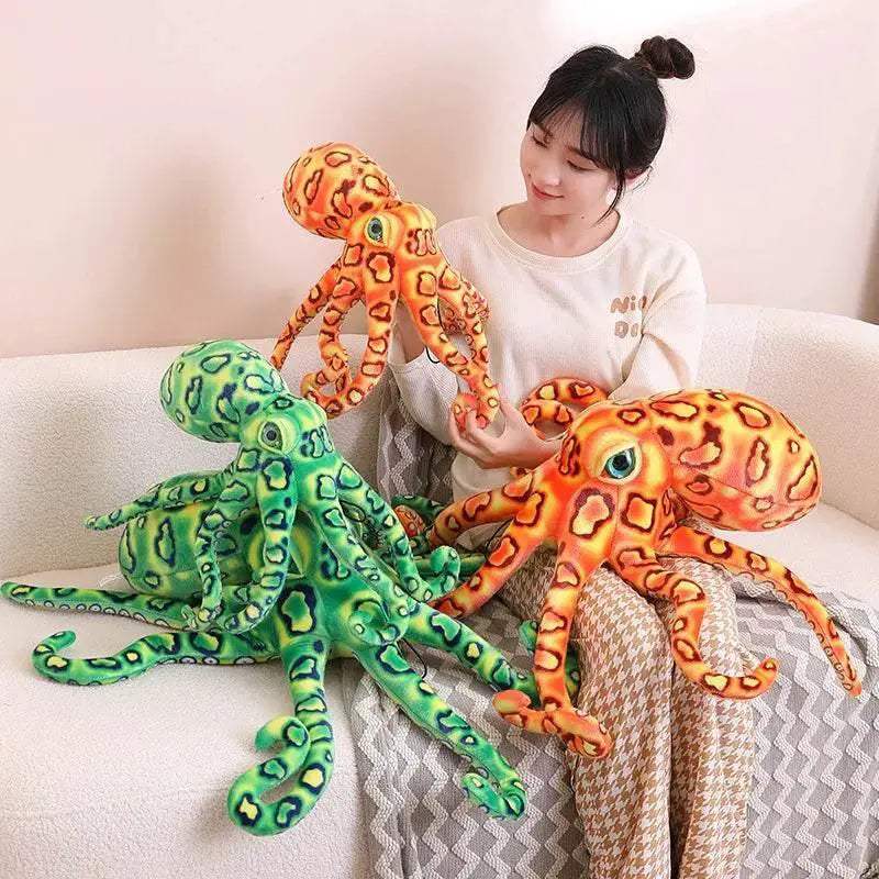 Premium Plush Toy Octopus Pillow Squishy For Kids Everywhere - ToylandEU