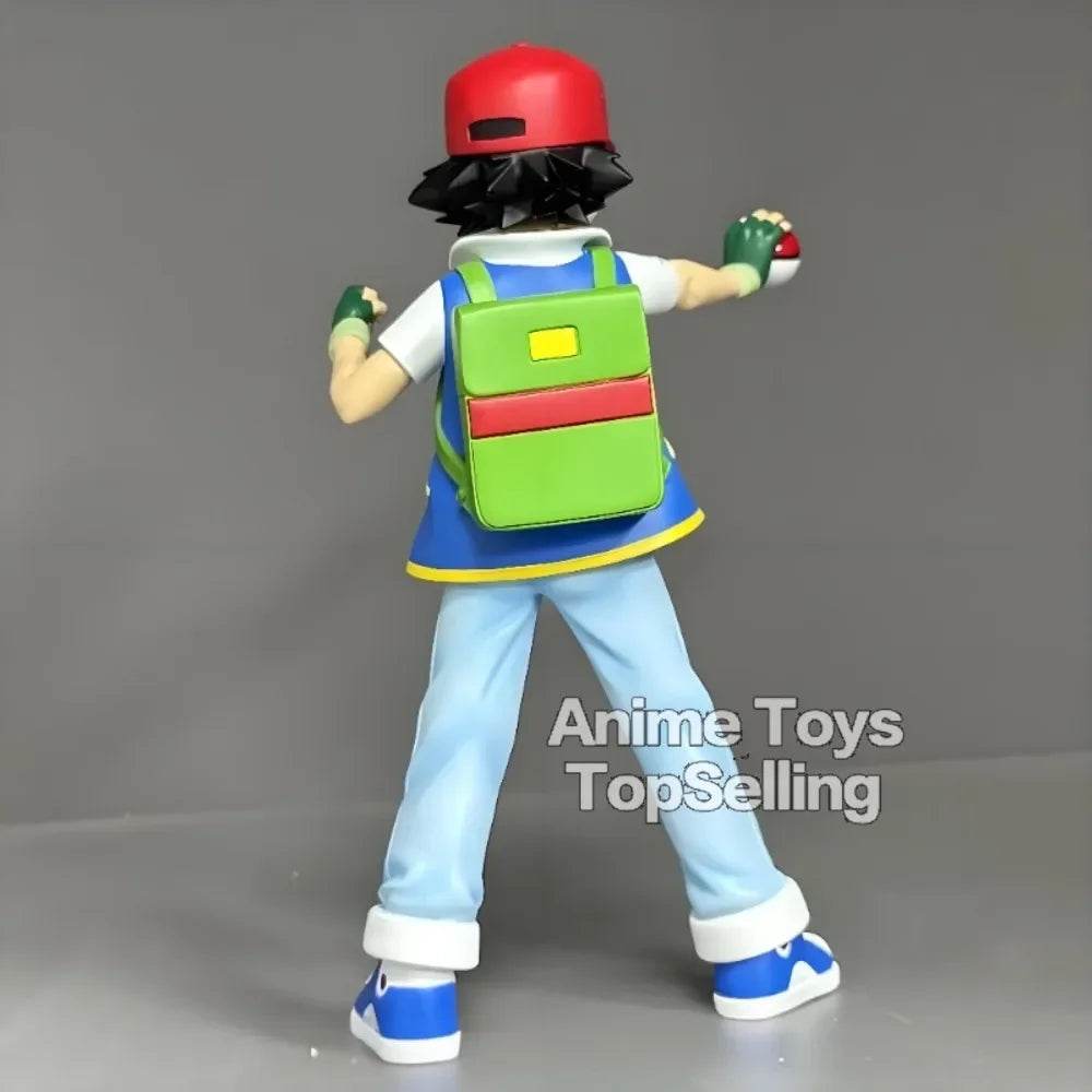 Premium Pokemon Figure Ash Ketchum PVC Collectible Gift - ToylandEU