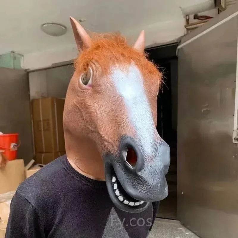 Premium Polar Bear Mask Full Face Latex Cosplay Adults - ToylandEU