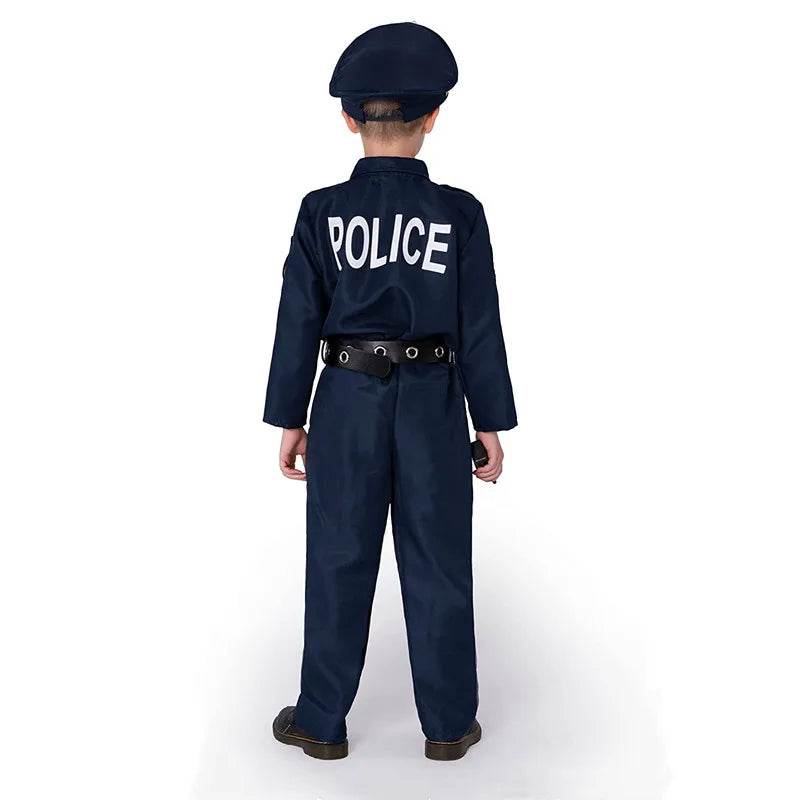 Premium Police Costume Kit For Kids Walkie Talkie Handcuffs - ToylandEU