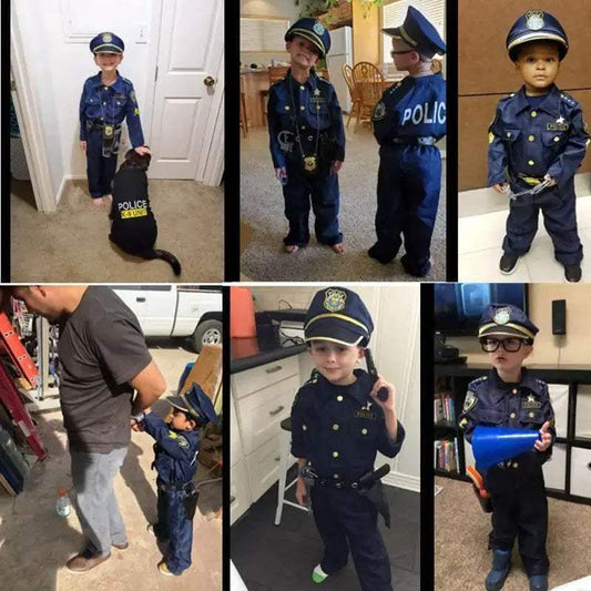  Premium Police Costume Kit Walkie Talkie Toyland EU -  ToylandEU™