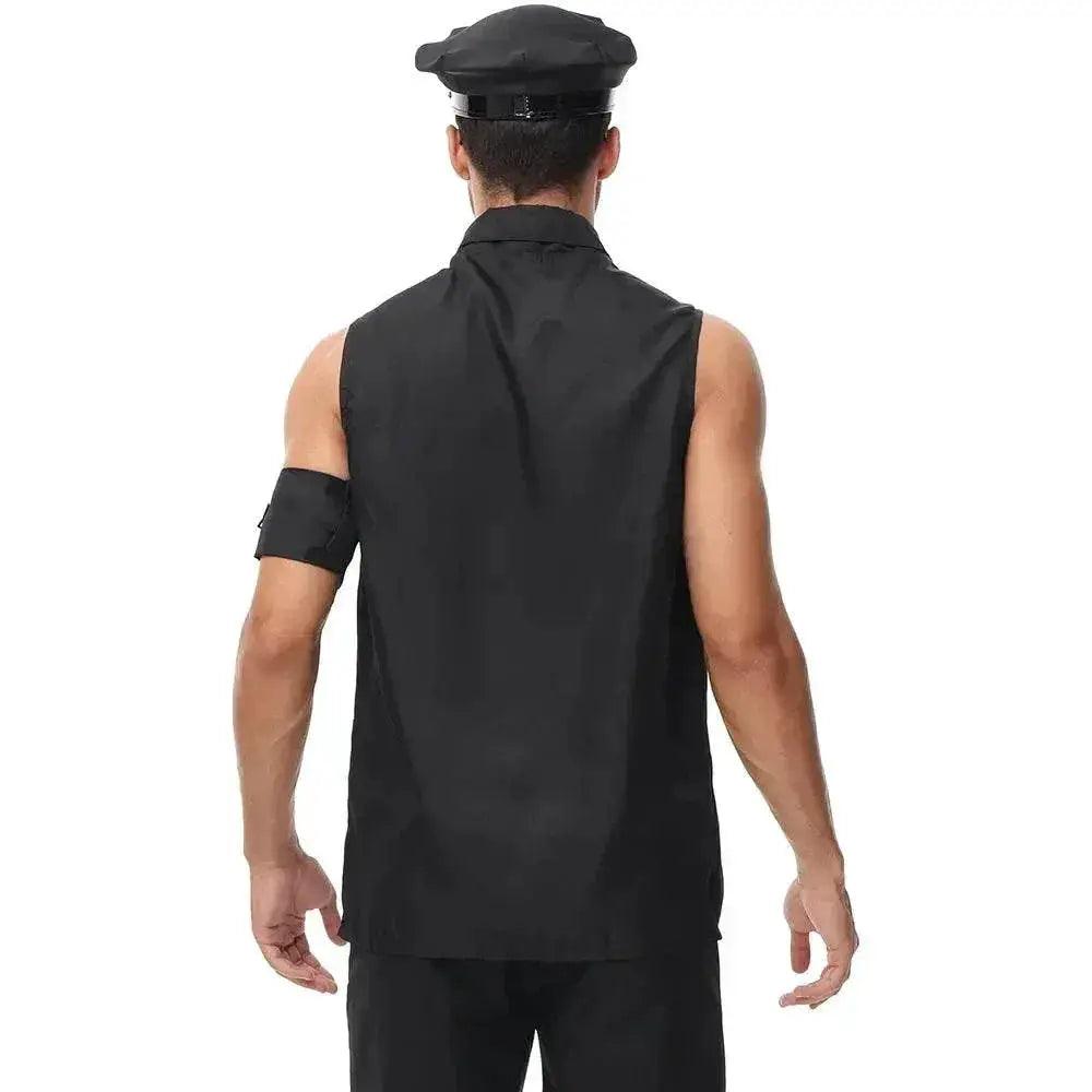  Premium Police Costume Top Shirt Set Hat Toyland EU -  ToylandEU™