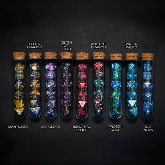  Premium Polyhedral Dice Set With Mythology Design - RPG -  ToylandEU™