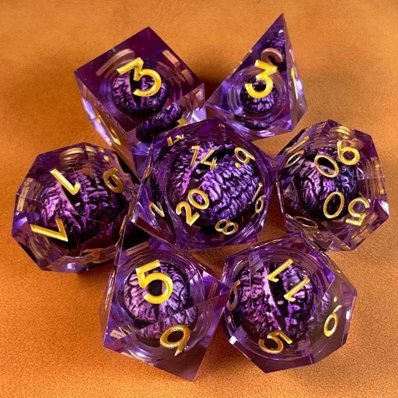  Premium Polyhedral Dice Set with Cosmic Eyes for RPG Fans -  ToylandEU™
