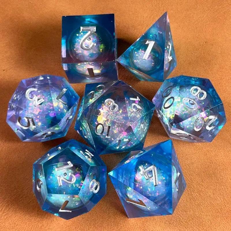  Premium Polyhedral Dice Set with Cosmic Eyes for RPG Fans -  ToylandEU™