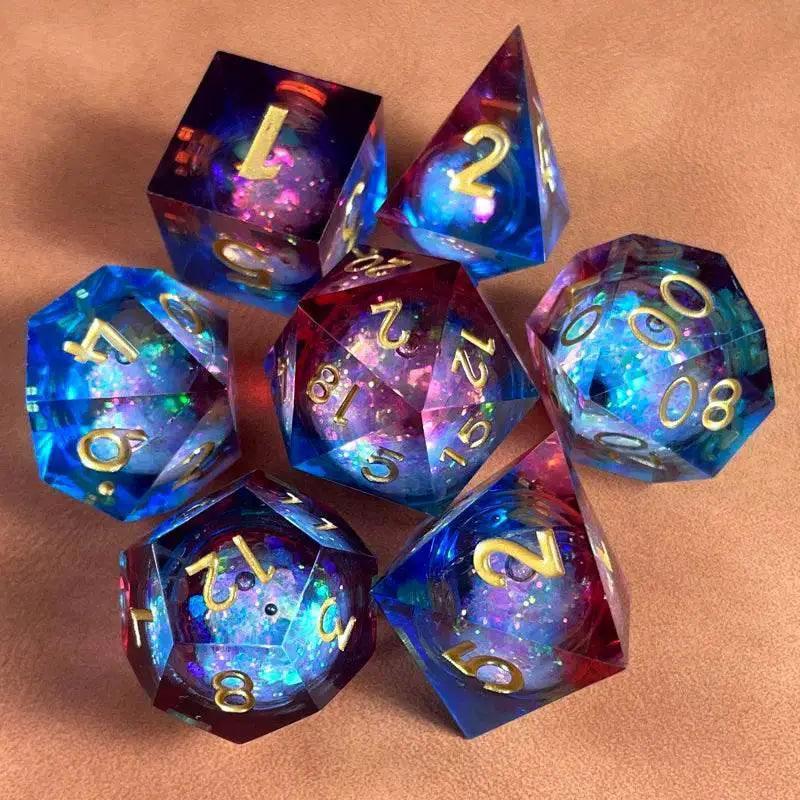  Premium Polyhedral Dice Set with Cosmic Eyes for RPG Fans -  ToylandEU™