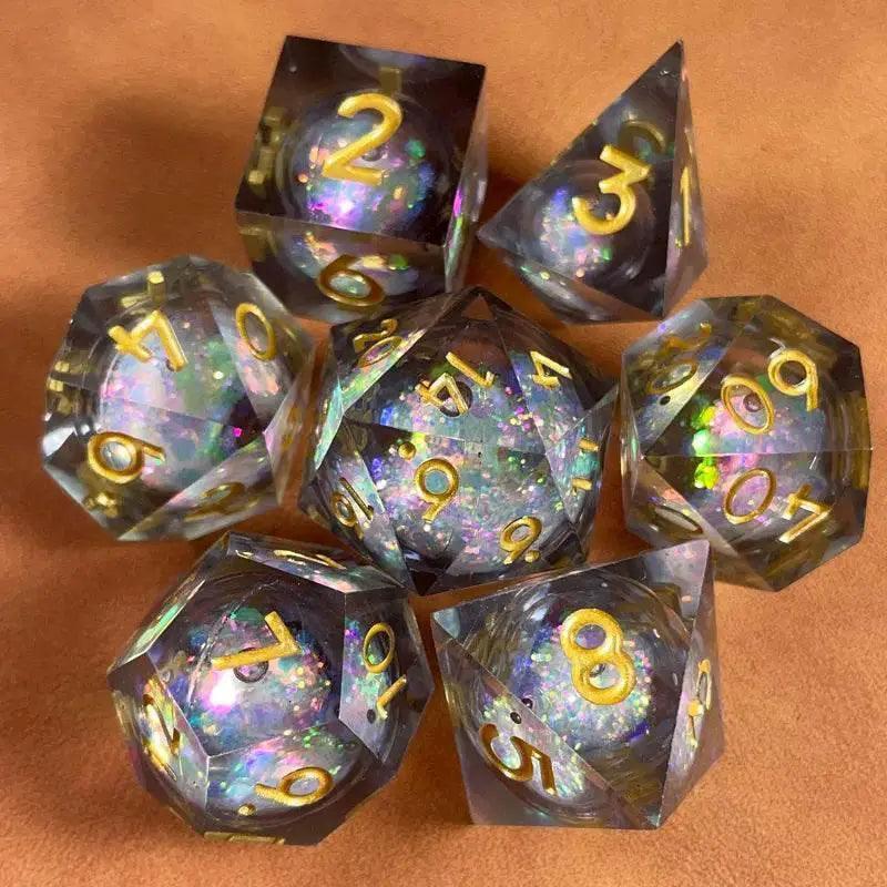  Premium Polyhedral Dice Set with Cosmic Eyes for RPG Fans -  ToylandEU™