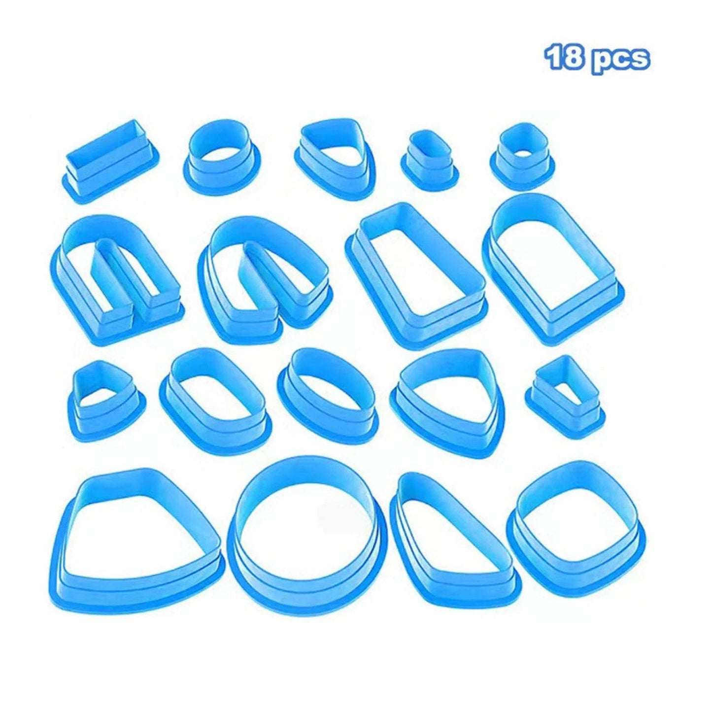 Premium Polymer Clay Molds Kit 18 Shapes for Earrings - ToylandEU