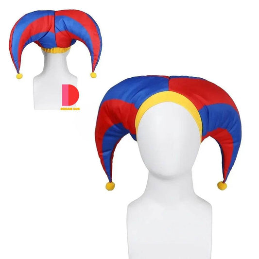 Premium Pomni Circus Cosplay Costume Hat Gloves Kids - ToylandEU